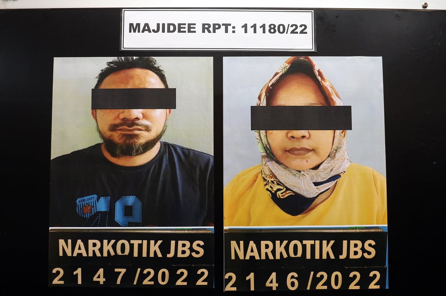 柔:新闻:充当贩毒集团吸毒者中间人 夫妻分销毒品被捕