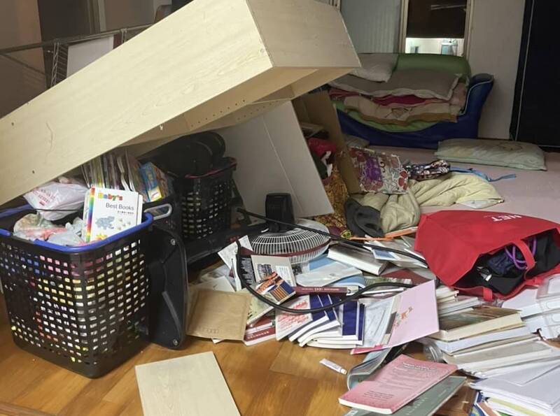 王宏恩台东遇强震 惊喊“房子要垮了!”