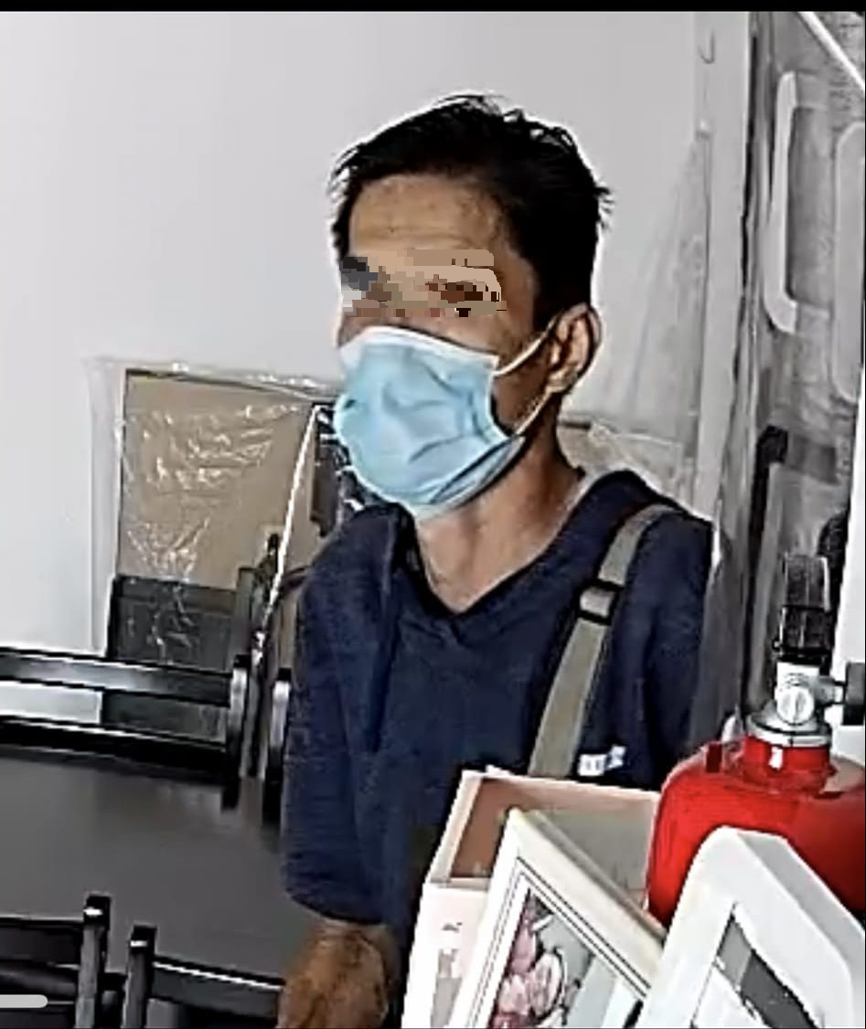 电眼拍下小偷 半小时爆窃公寓 偷走8千令吉财物