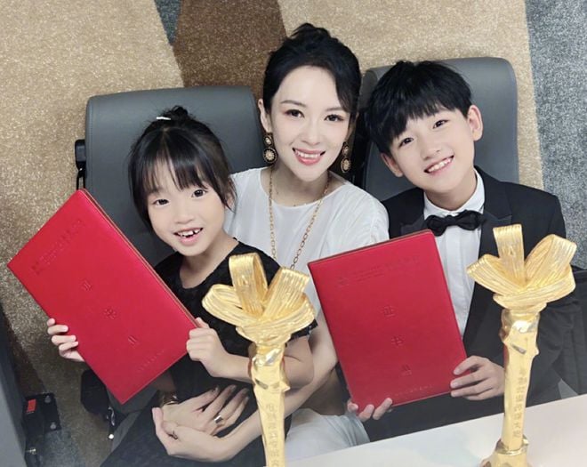 章子怡谈育儿从不打子女 自曝拍打孩子戏是真打