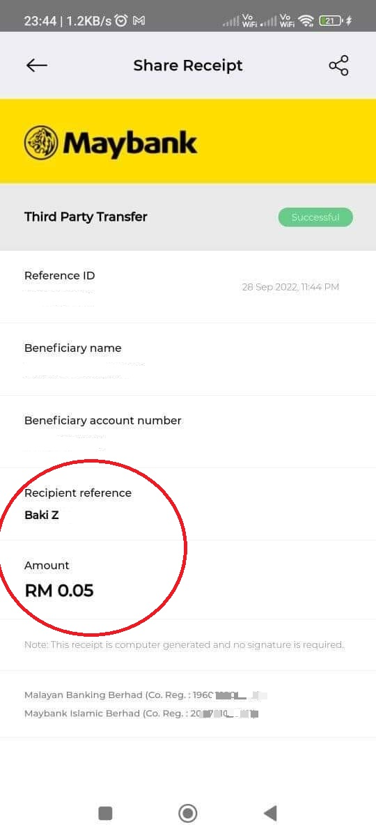 结帐欠5仙 咖啡店收10仙 男子：20客人不是白赚RM1？
