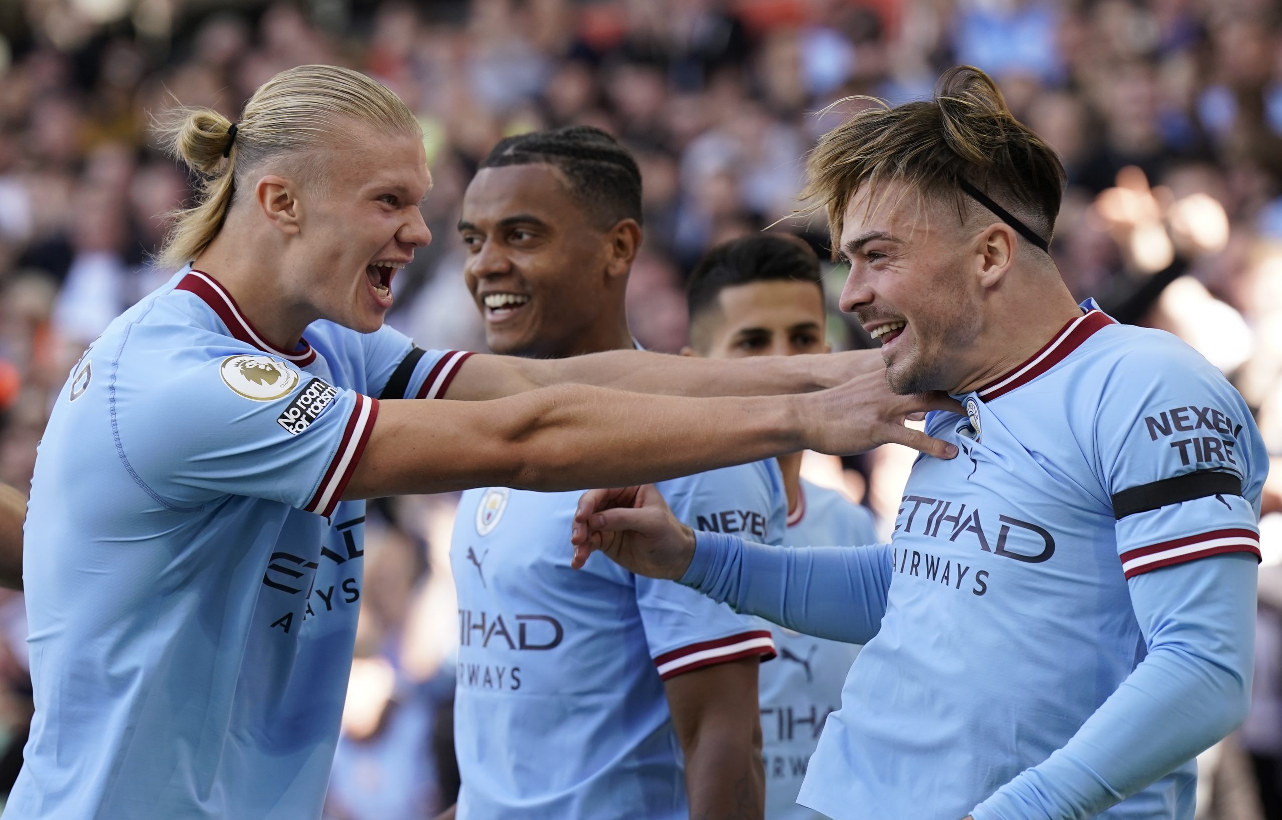 英超|哈兰德连续7场破门 蓝月擒(狼)高高挂