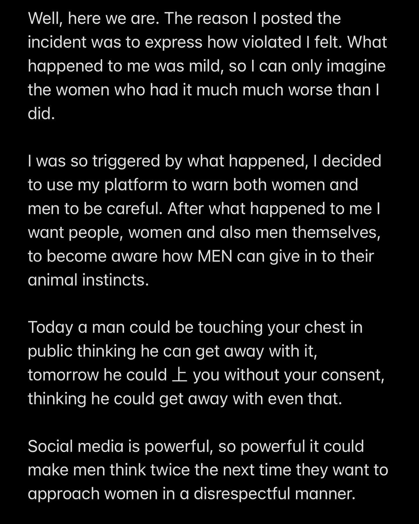 蔡咏彬称被林尚进袭胸后感慨·“男人没经同意上你 还以为逃得了”