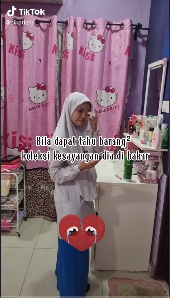 视频|不满女儿哈韩 父烧掉偶像珍藏品