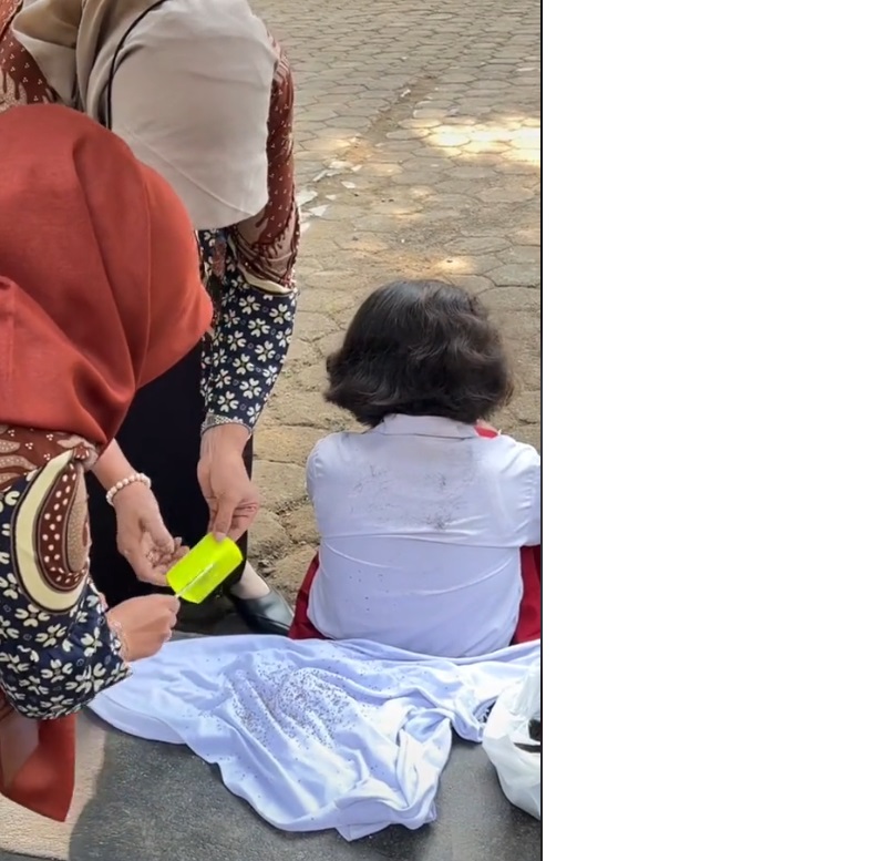 视频|常头发未乾戴头巾 女学生满头虱子