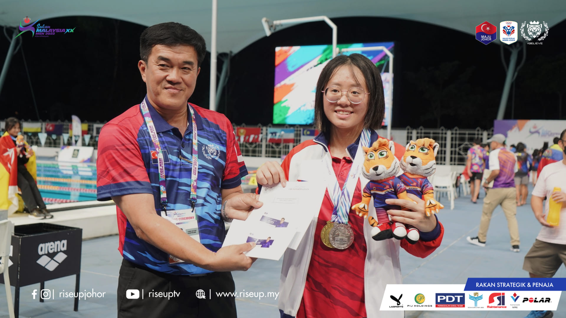 马运会游泳| 马运会首秀即摘金  陈柔伈献给父母