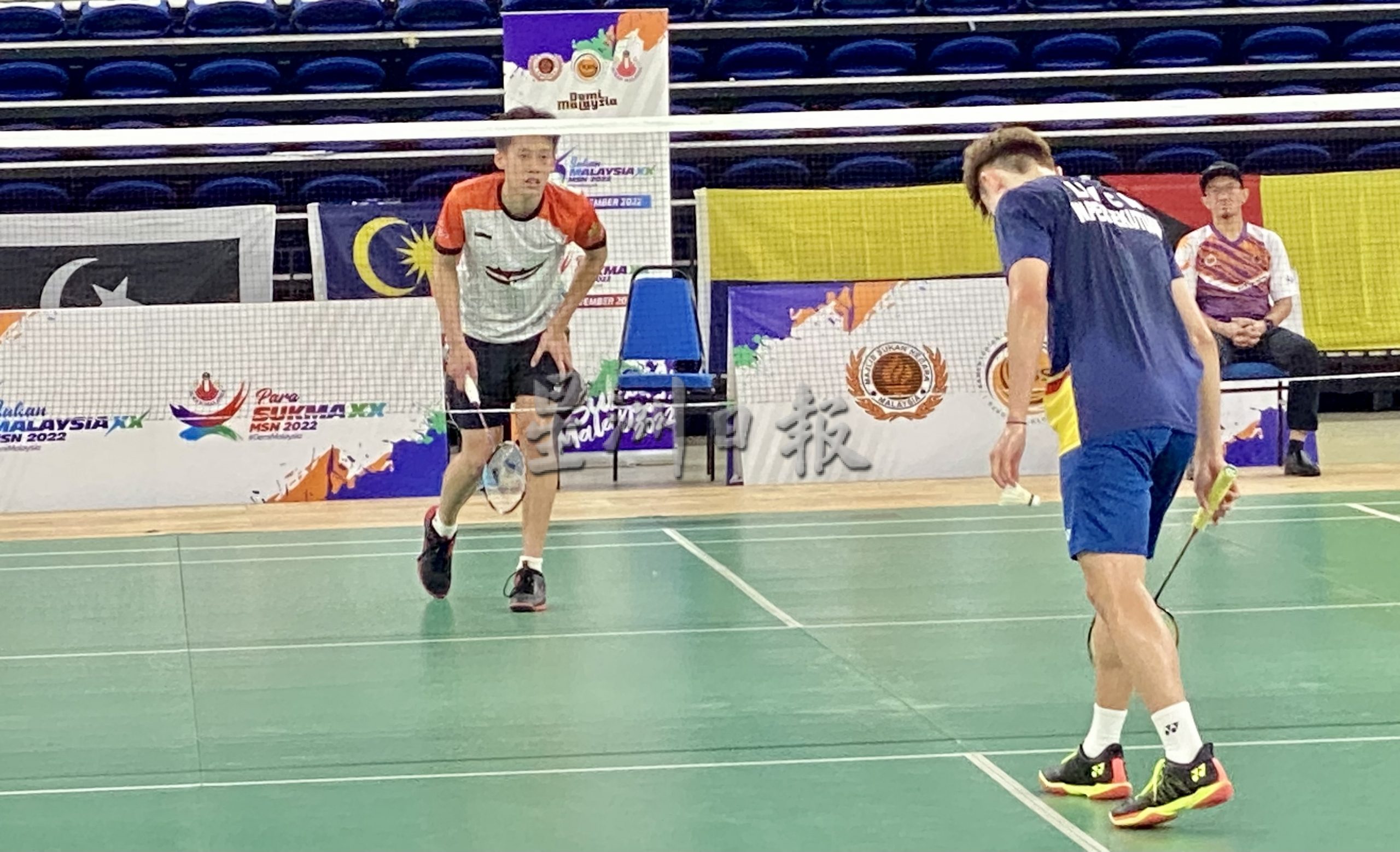 马运会羽球赛| 首圈爆冷挫师兄林忠庆  谢征宏期待能挑战黄智勇