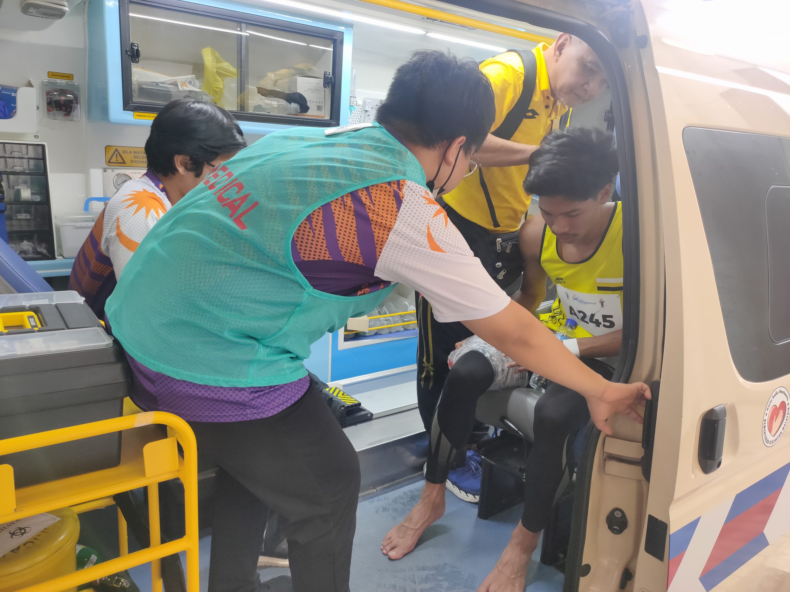 马运会|阿沙德200公尺封王 阿基姆受伤(双金梦碎)