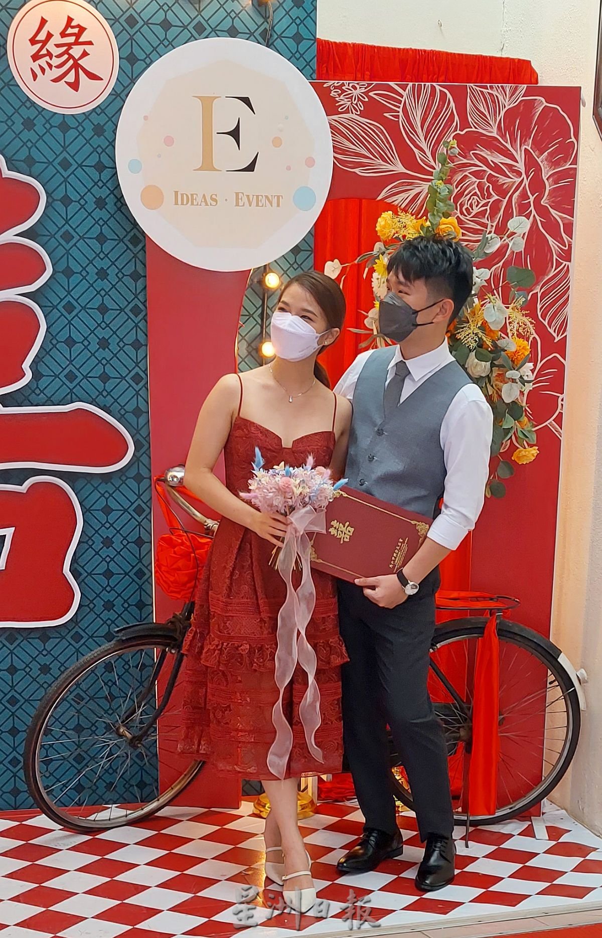(古城封面主文)马六甲兴安天后宫婚姻注册局共有40名情侣注册