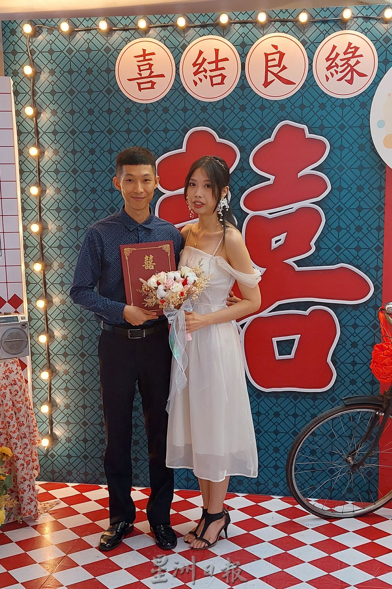 (古城封面主文)马六甲兴安天后宫婚姻注册局共有40名情侣注册