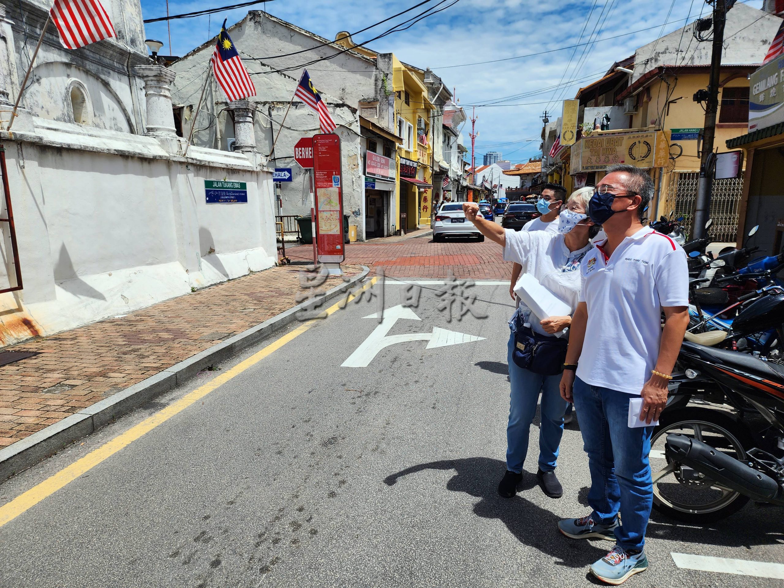 （古城第三版主文）邱培栋拨款5万令吉马六甲讲古堂，加码世遗区导览活动，让马六甲人更了解马六甲人文历史