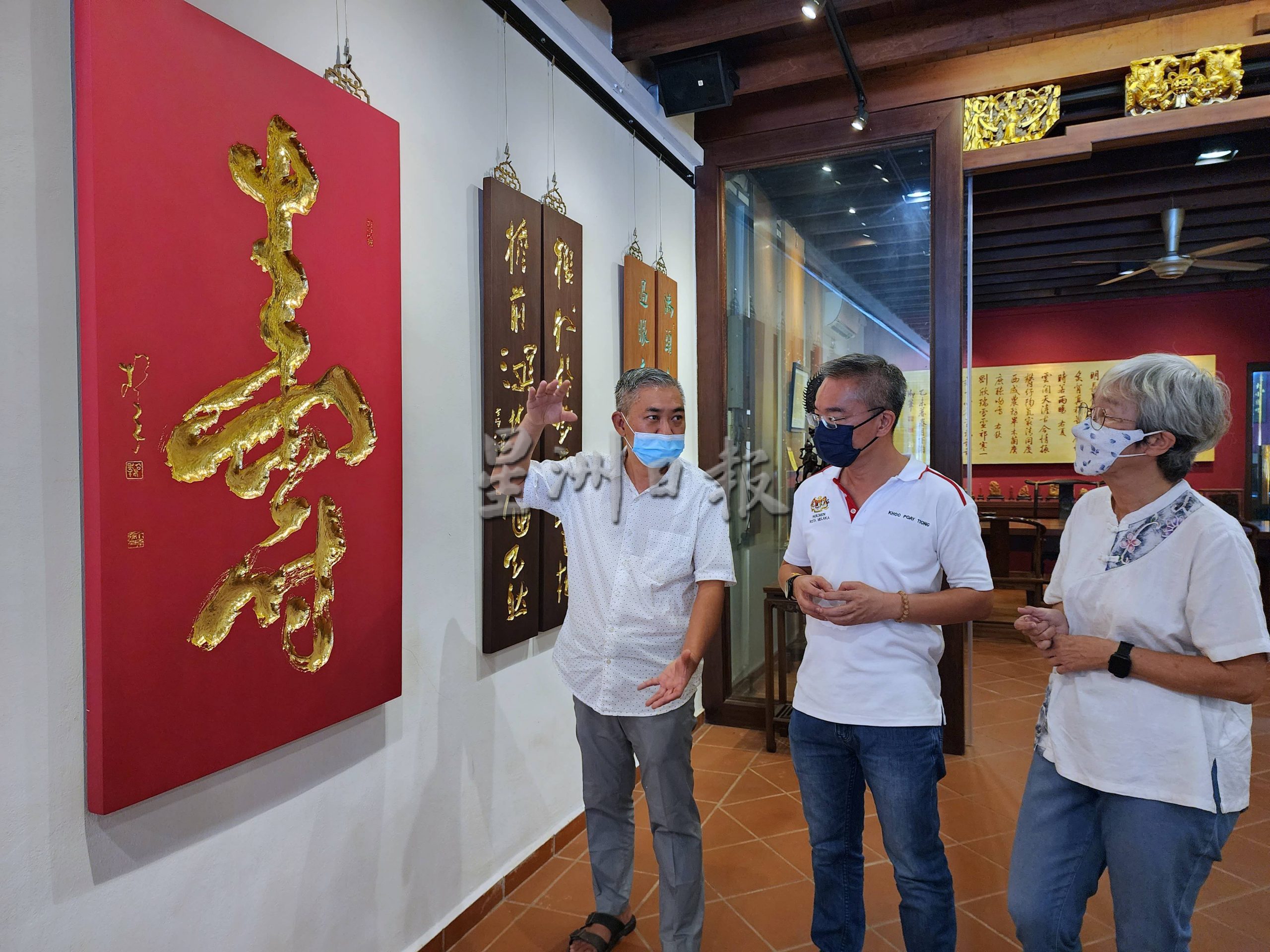 （古城第三版主文）邱培栋拨款5万令吉马六甲讲古堂，加码世遗区导览活动，让马六甲人更了解马六甲人文历史