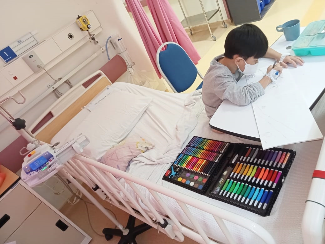 (大北马)校屹顺利移植父亲骨髓