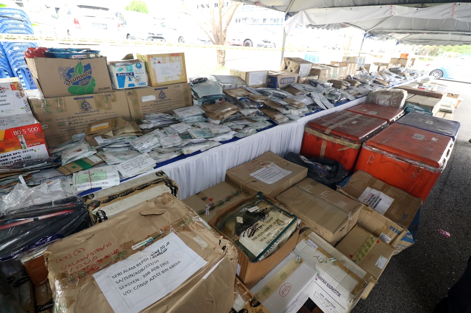 柔州警方2年毒品案所获,销毁逾611万令吉毒品