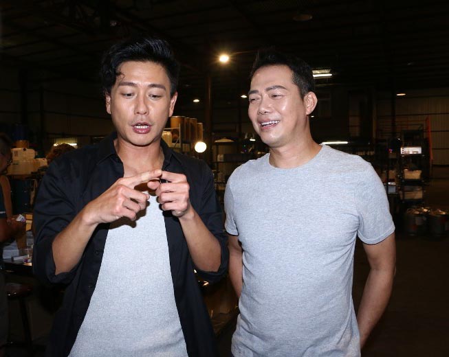  黄宗泽差点毁容！ 拍戏遭无人机击中头部