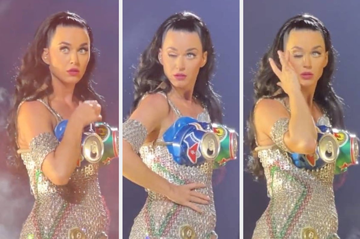 眼皮不受控面瘫? 凯蒂佩莉搞笑解谜