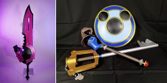 【Cosplay／02】动漫道具铸器师／化虚拟为实物，打造动漫世界的 神兵利器