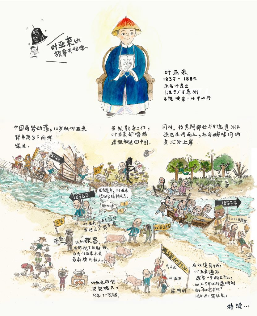 【写生集】NOvia／叶亚来下南洋