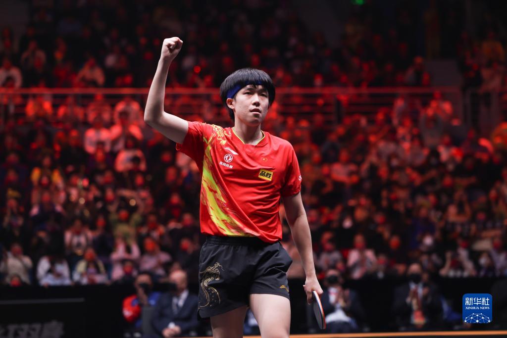 世界杯乒乓赛|男女单决赛分挫张本陈梦 王楚钦孙颖莎3周夺3冠