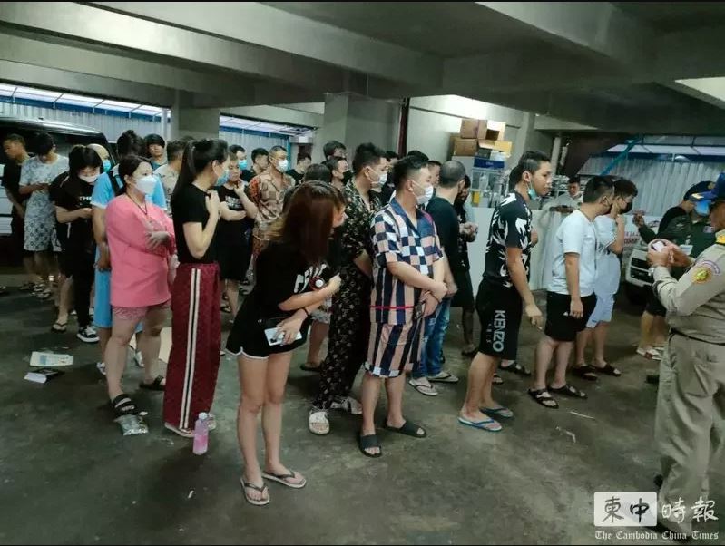 事前向副总理脸书求救 柬警方查获网路赌博窝点 扣267名外国人包括8大马人