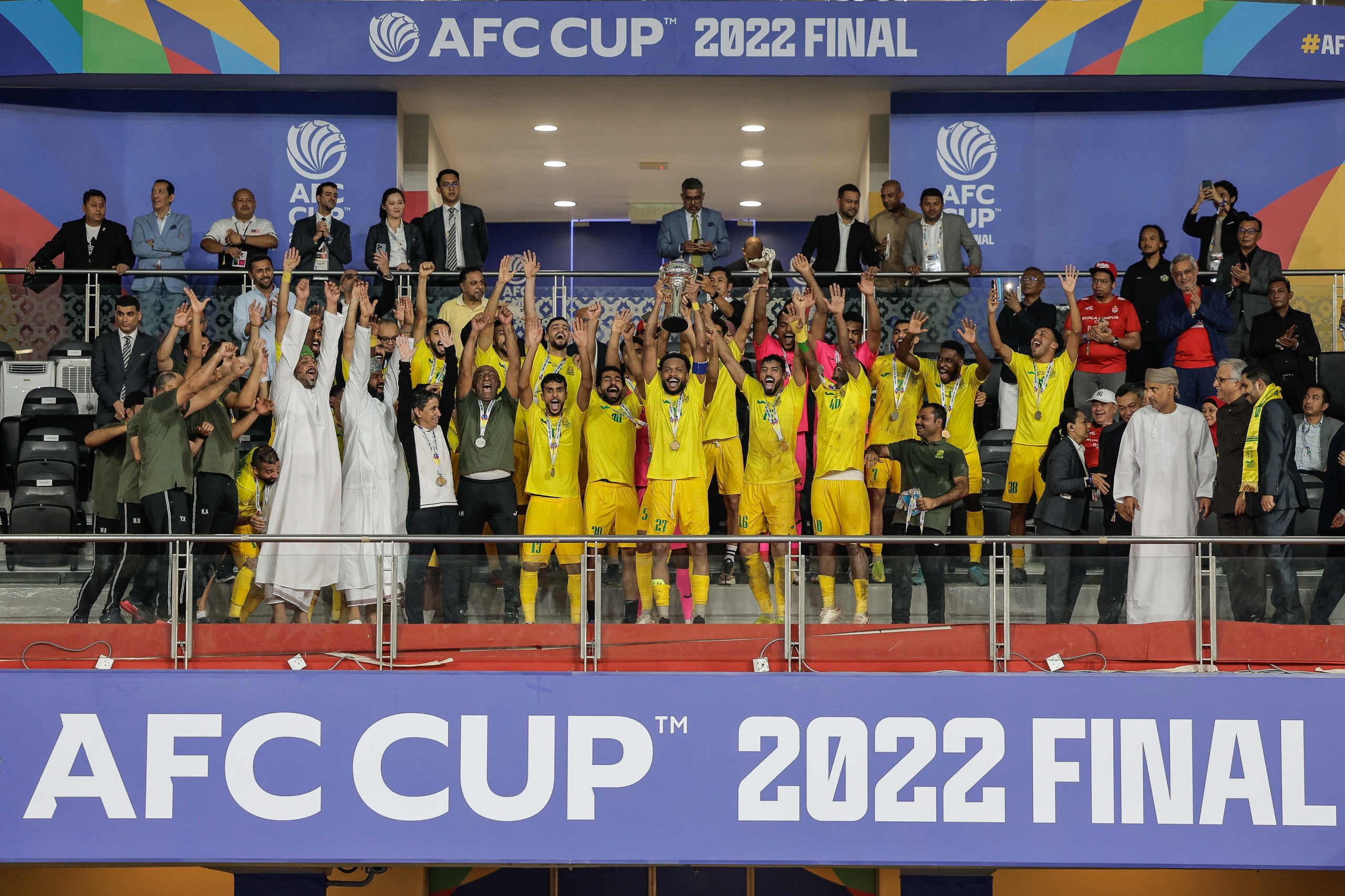 亚洲足协杯|3球挫隆市首夺冠  阿尔锡卜荣膺4冠王