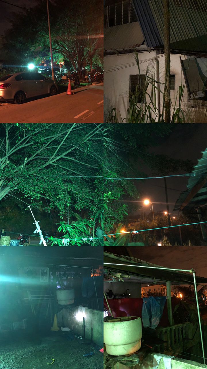 住家电线漏电·小兄弟院子冲凉 触电身亡