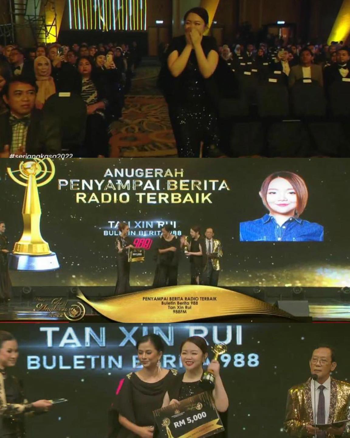 入行10周年提前收大礼 馨蕊获最佳电台新闻主播奖