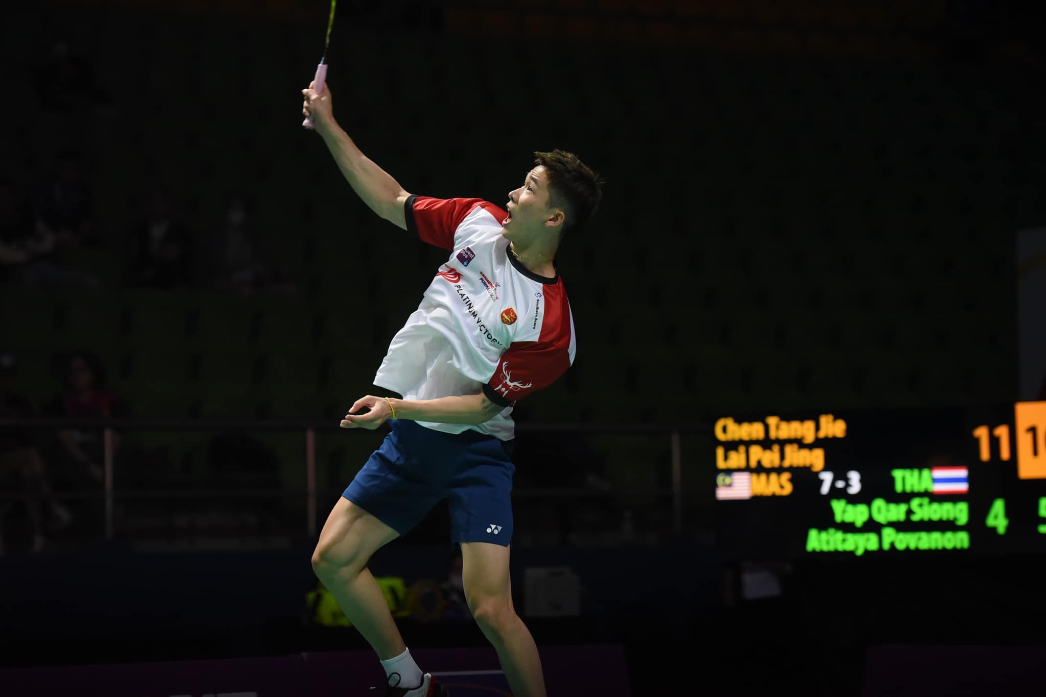 唯一参战紫盟国羽选手 陈堂杰助八打灵闯决赛