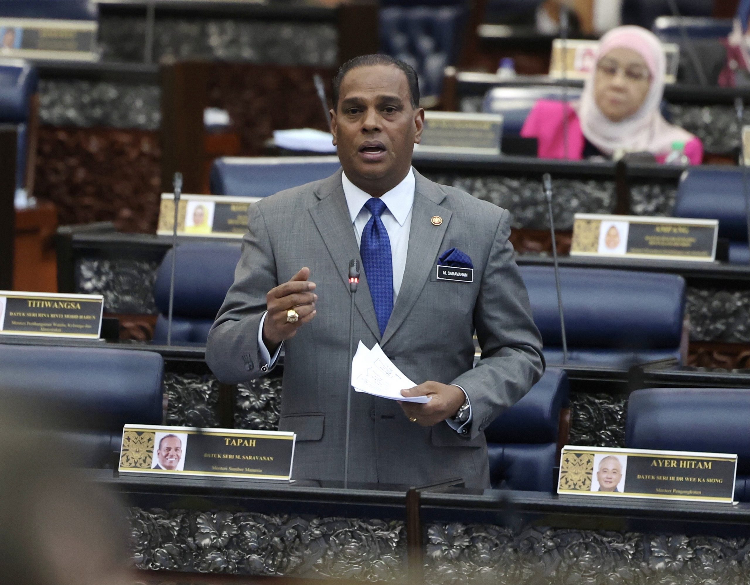 沙拉瓦南：不可能满足所有雇主要求外劳的申请