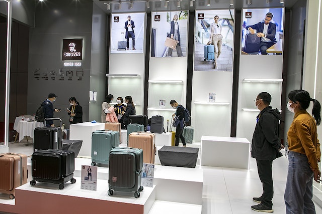 图与文／全球旅游景气恢复　浙江行李喼产地出口增6成　订单排至23年4月底