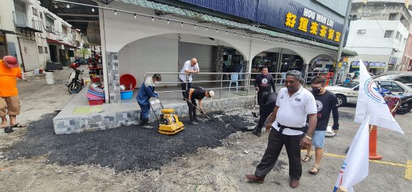 大都会/黎潍裮,民兴党班登及安邦团队补洞队伍随时候命补洞