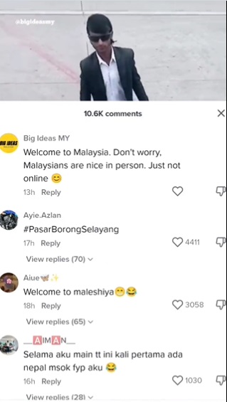  大马人对旅客有双标？尼泊尔旅客来马 网留言“批发市场欢迎你”