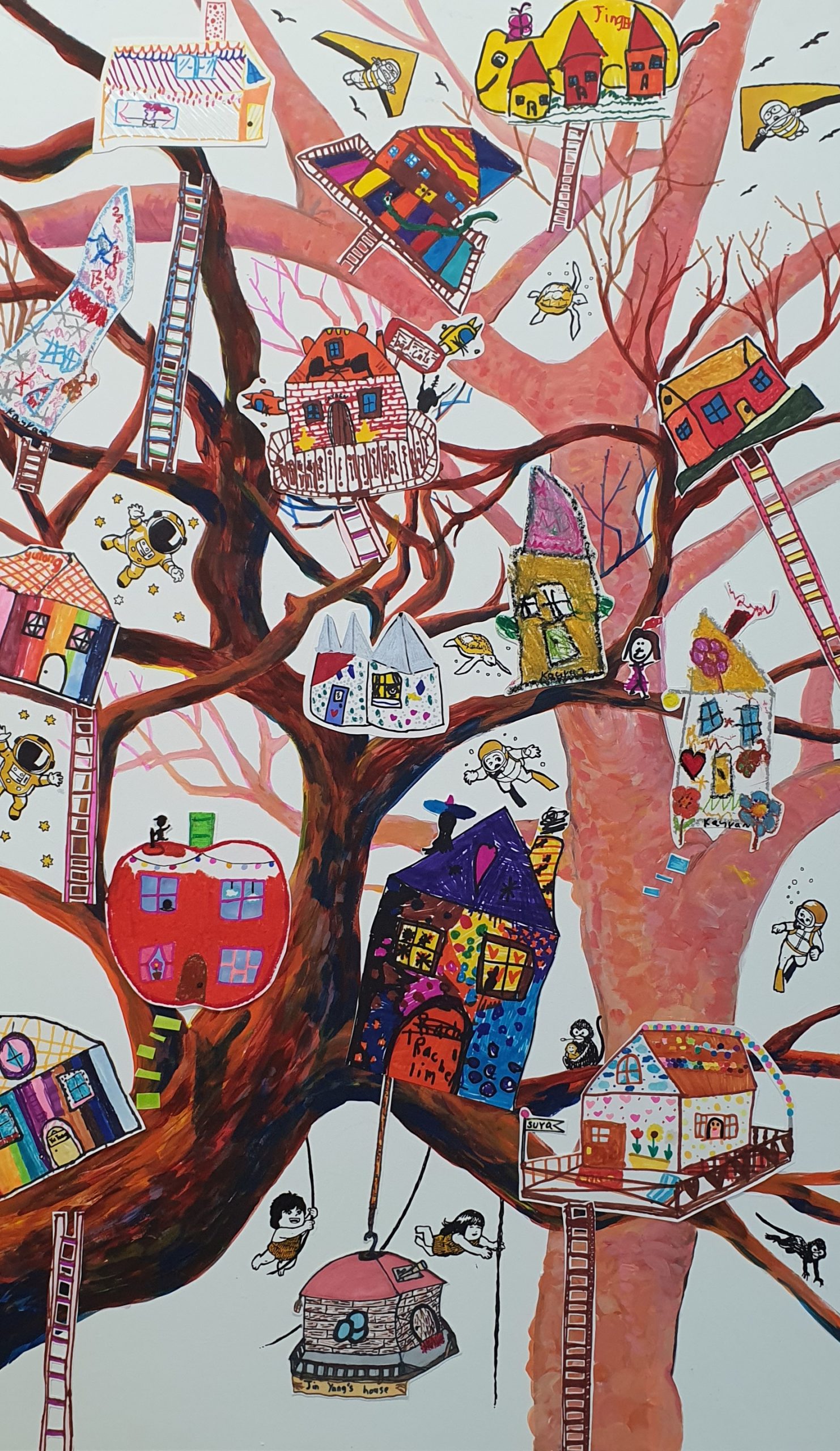 大马站世界儿童慈善画展 15日起“来，一起玩！”