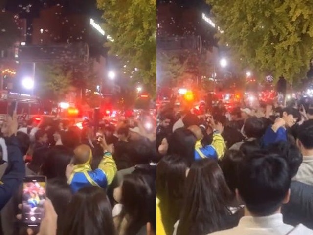 救援员与死神抢人 青年却在救护车前热舞挨轰