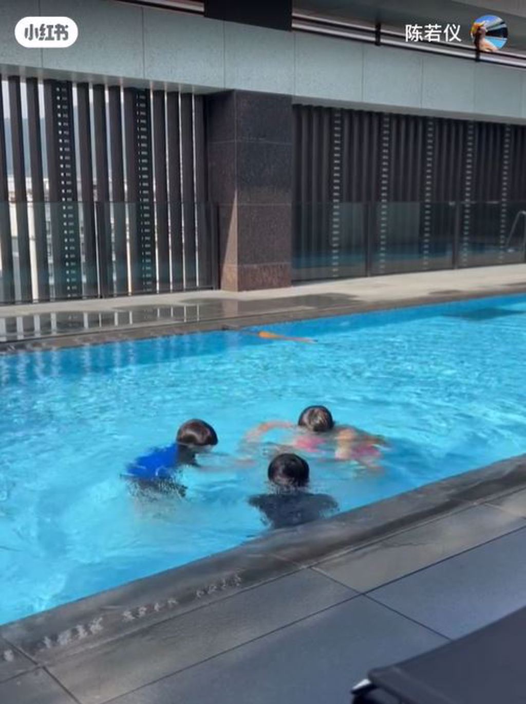 晒儿戏水惹怀第4胎揣测 陈若仪曝林志颖病况