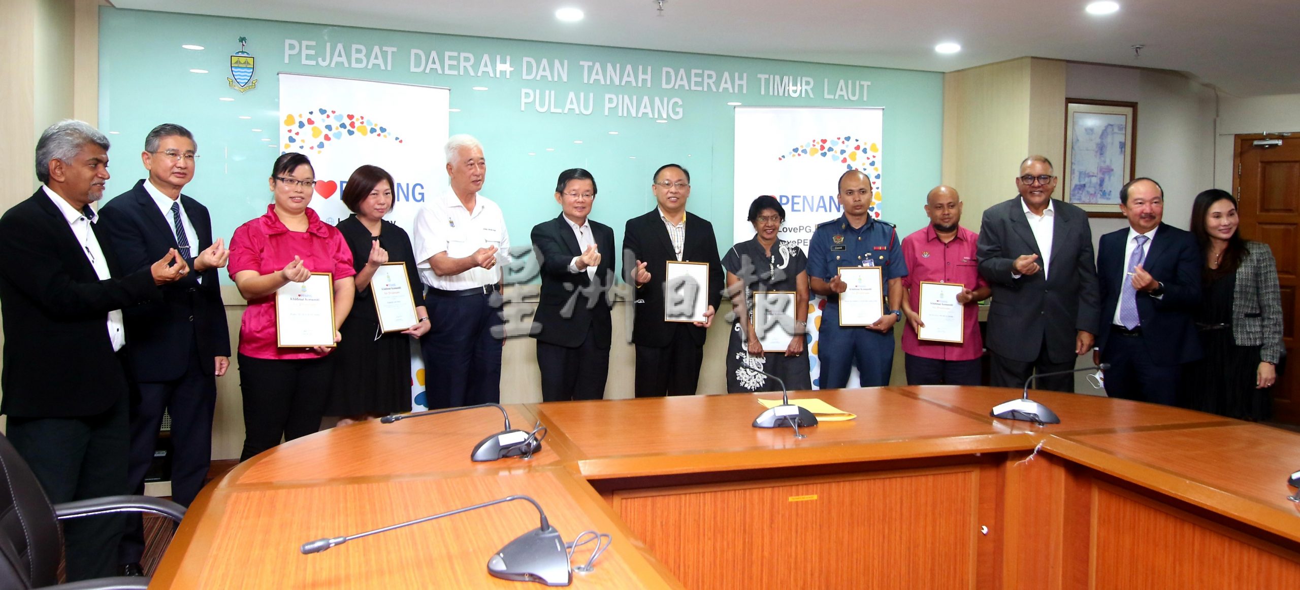 “爱槟城”之“社区奖”首批得奖人出炉