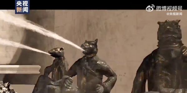 有片）电脑动画还原300年前圆明园盛景　海晏堂十二生肖喷水池再现