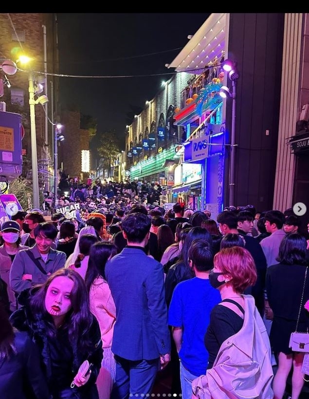  梨泰院踩踏惨剧|台男星擦身死神  曝现场抢救画面报平安	