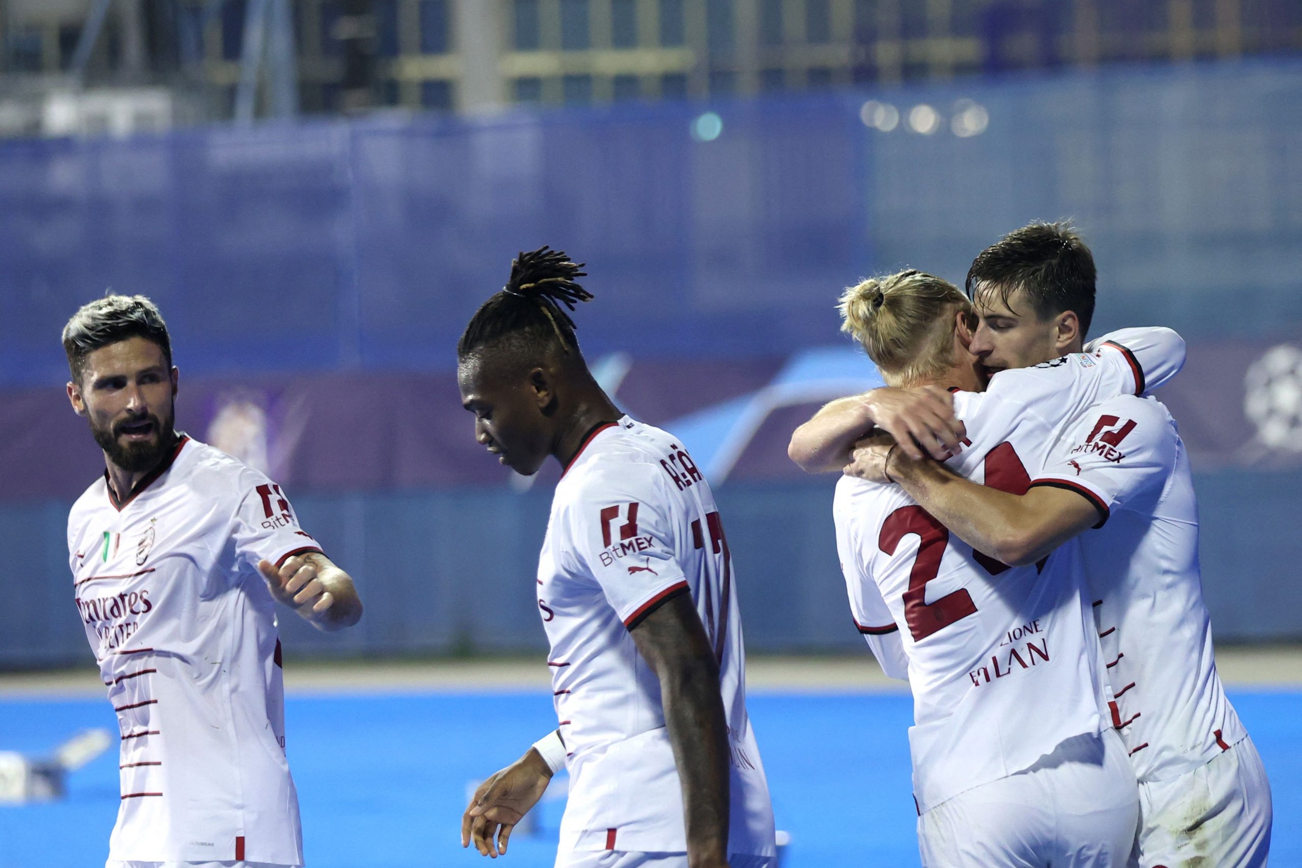 欧冠杯| 4球大胜萨格勒布升第2  米兰握出线主动权