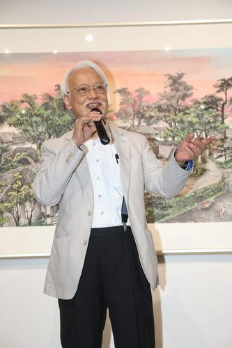 每日一展　未签　大图　２图／《刘墉－画我童年》画展开幕