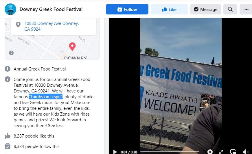 求真//烤人肉被突袭搜索?原来是美食节烤羊肉的画面