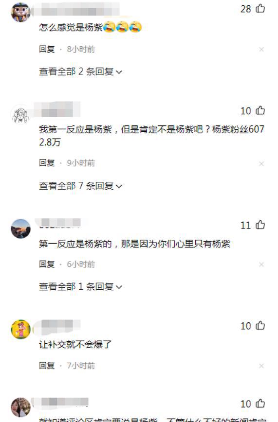 网传2字顶流女星逃税 杨紫躺枪