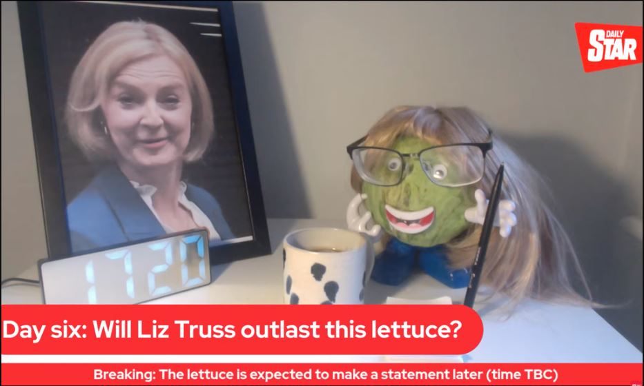 英国首相正跟一颗生菜比长命？