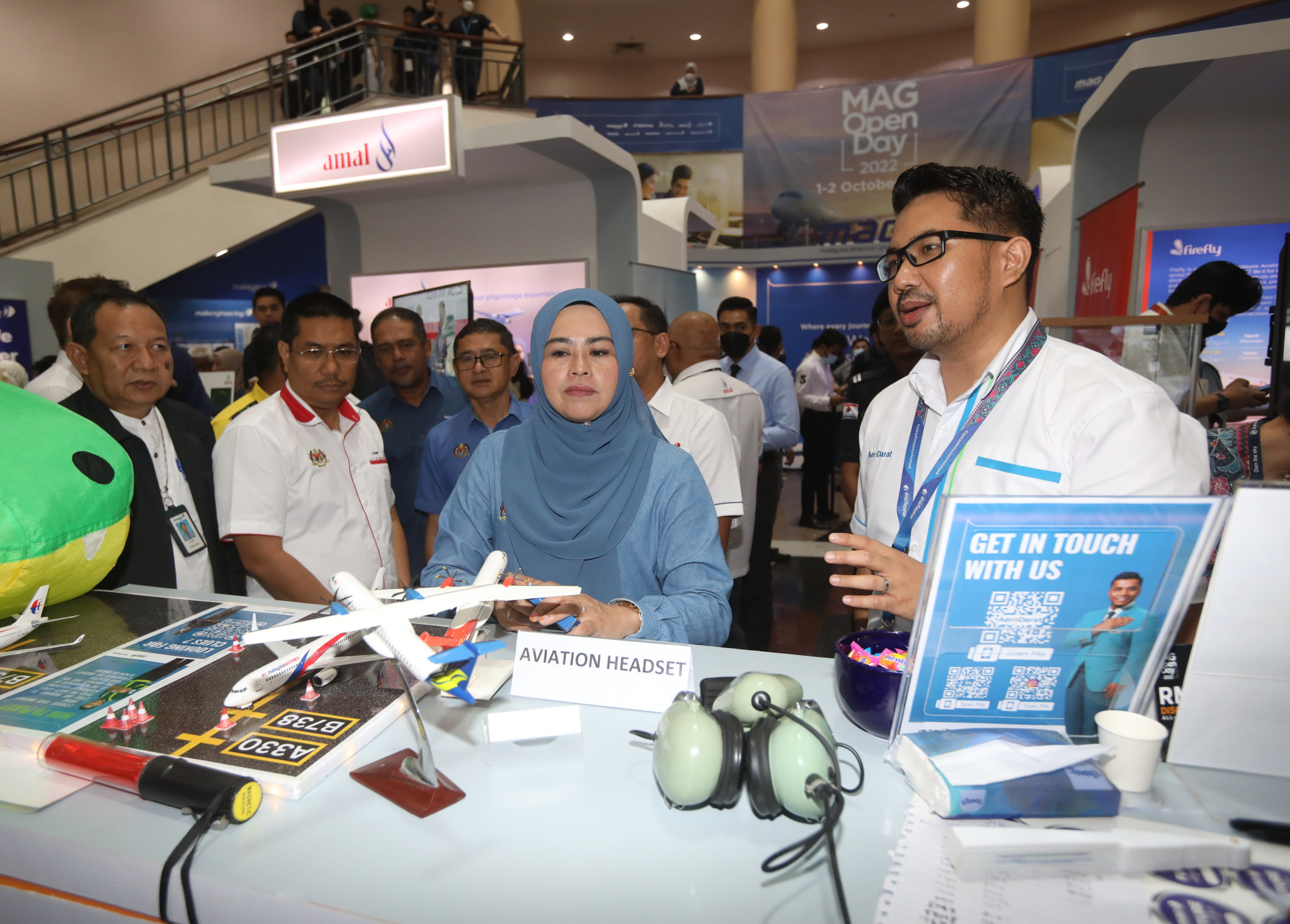 诺莱妮出席MAG开放日及就业展