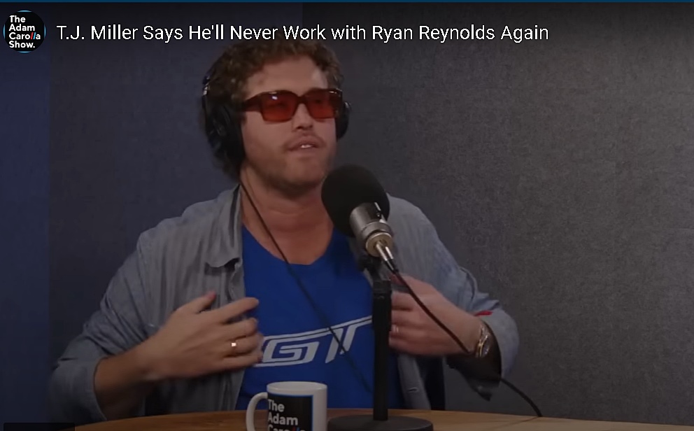 赖恩雷诺斯被曝是假面男 T.J.米勒拒再合作