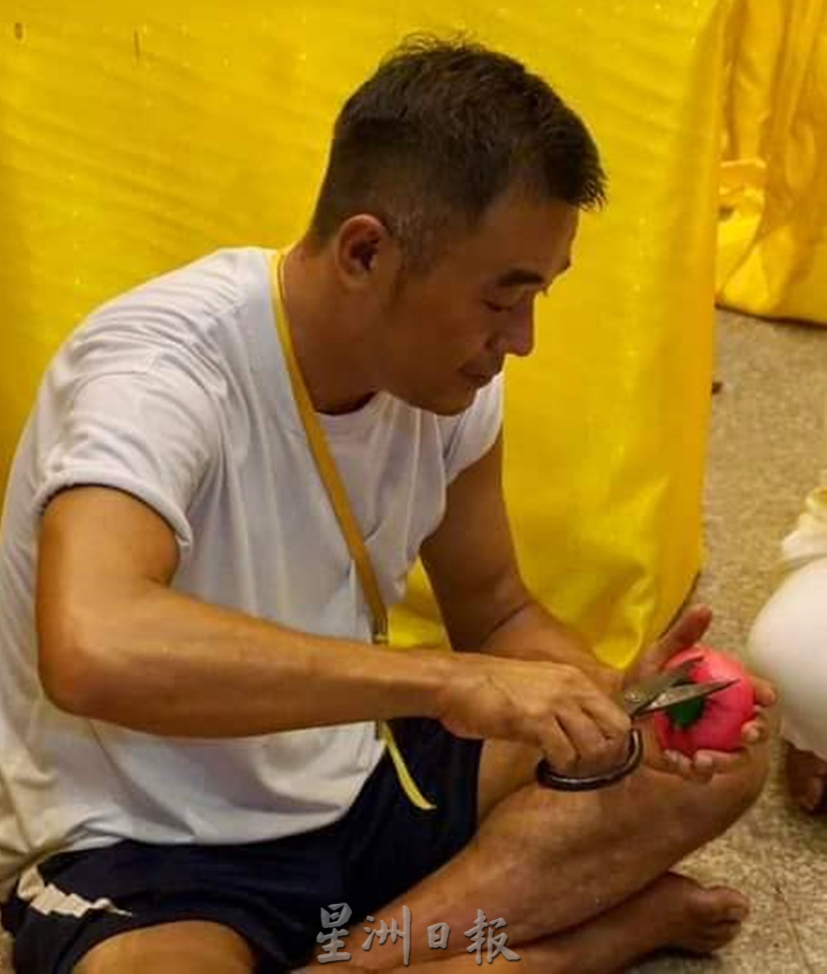 (大北马) 鲁乃斗母宫以面点为主的“百岁千岁贺万岁”给斗姆元君祝寿