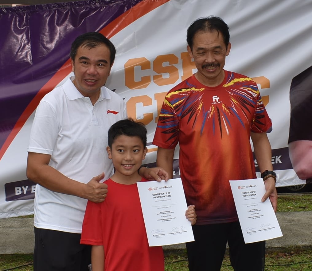 (大北马)孙意志盼户外羽球日后成著名运动项目