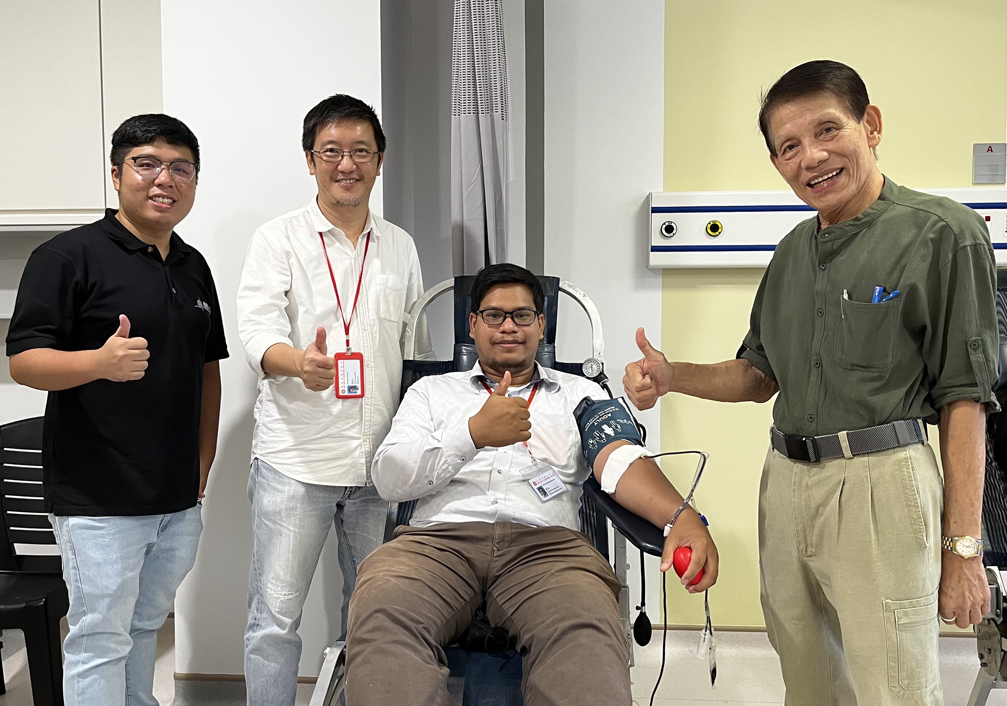 极乐寺慈善医院青运槟分会，联办捐血运动筹61包血液