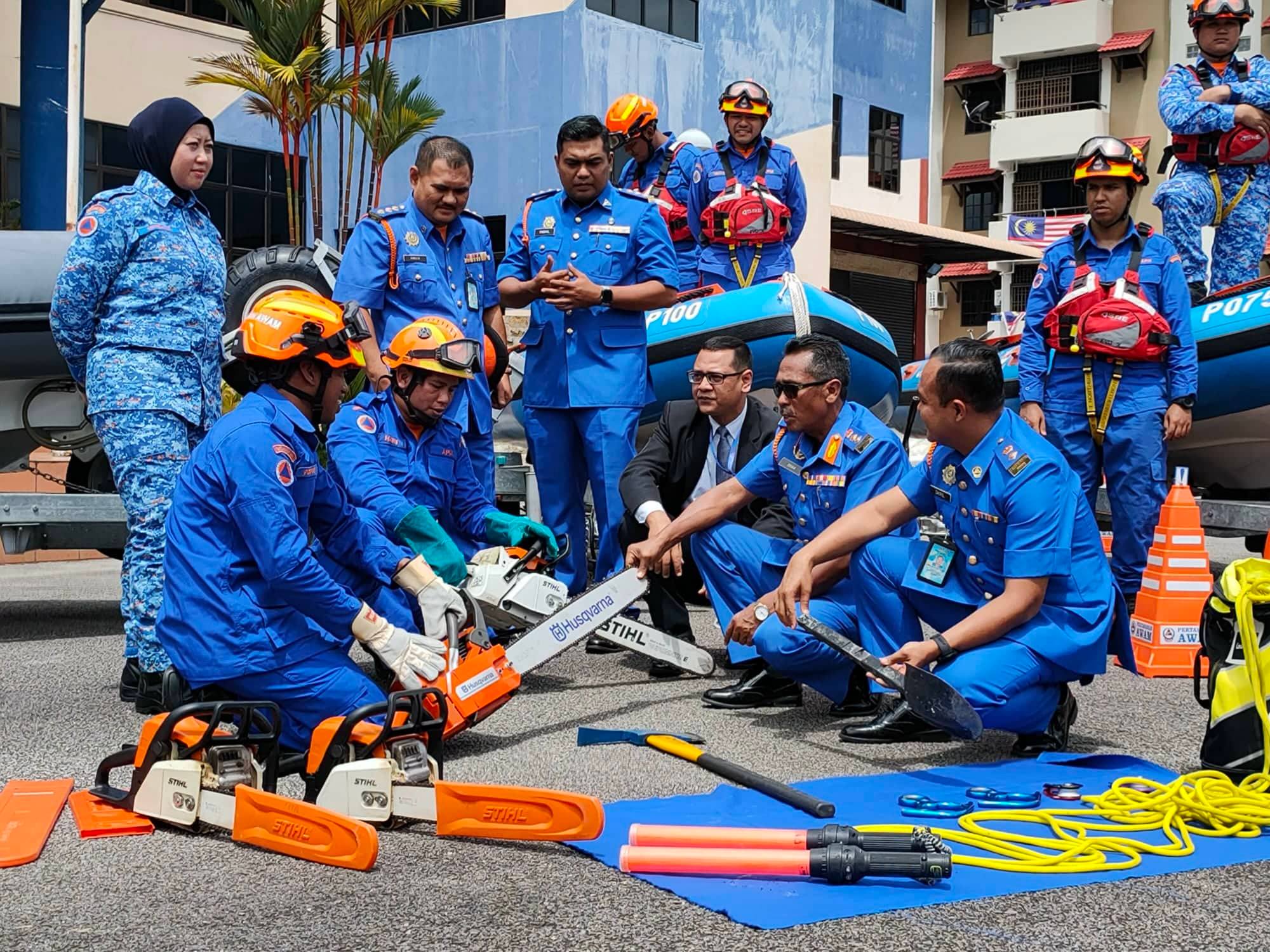 (大北马)槟民防队应对季候风应对工作