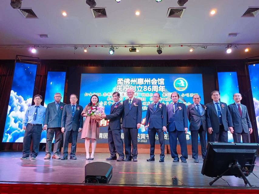 柔惠州会馆联欢宴庆周年 刘志荣:总会定下三大目标
